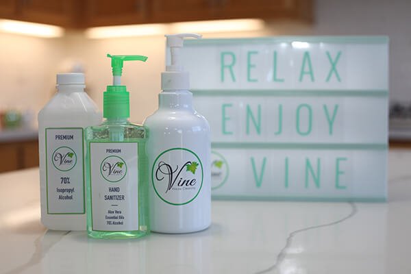 vine cleaning produtos
